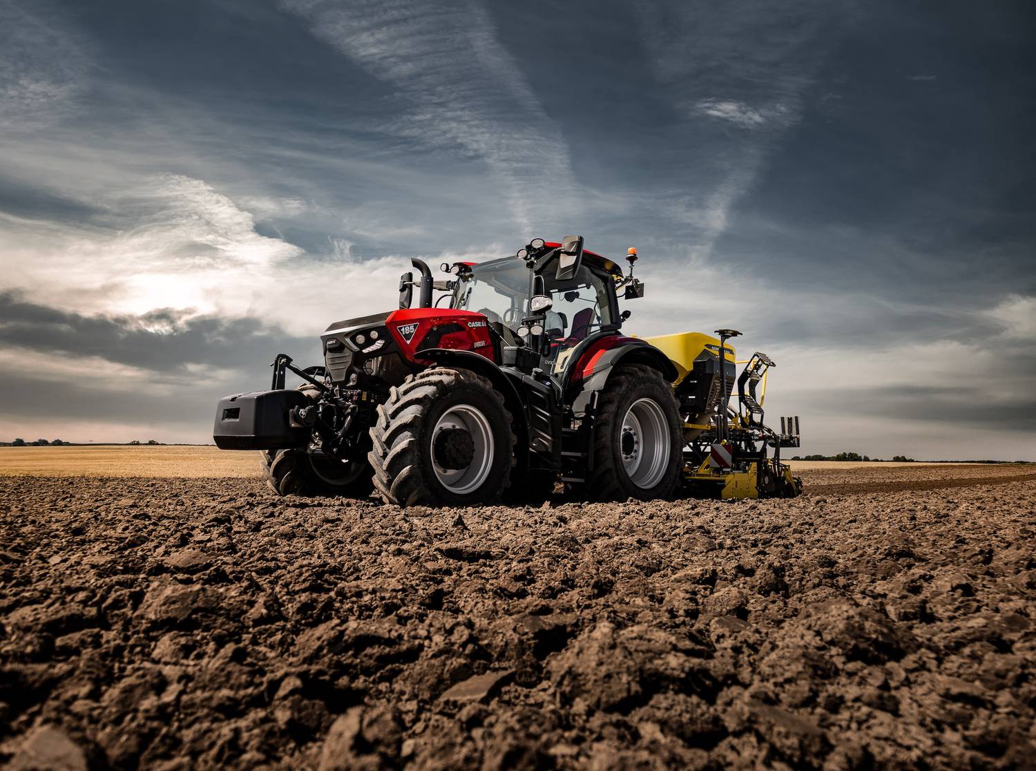 Τρακτέρ Case IH Puma με σπαρτική
